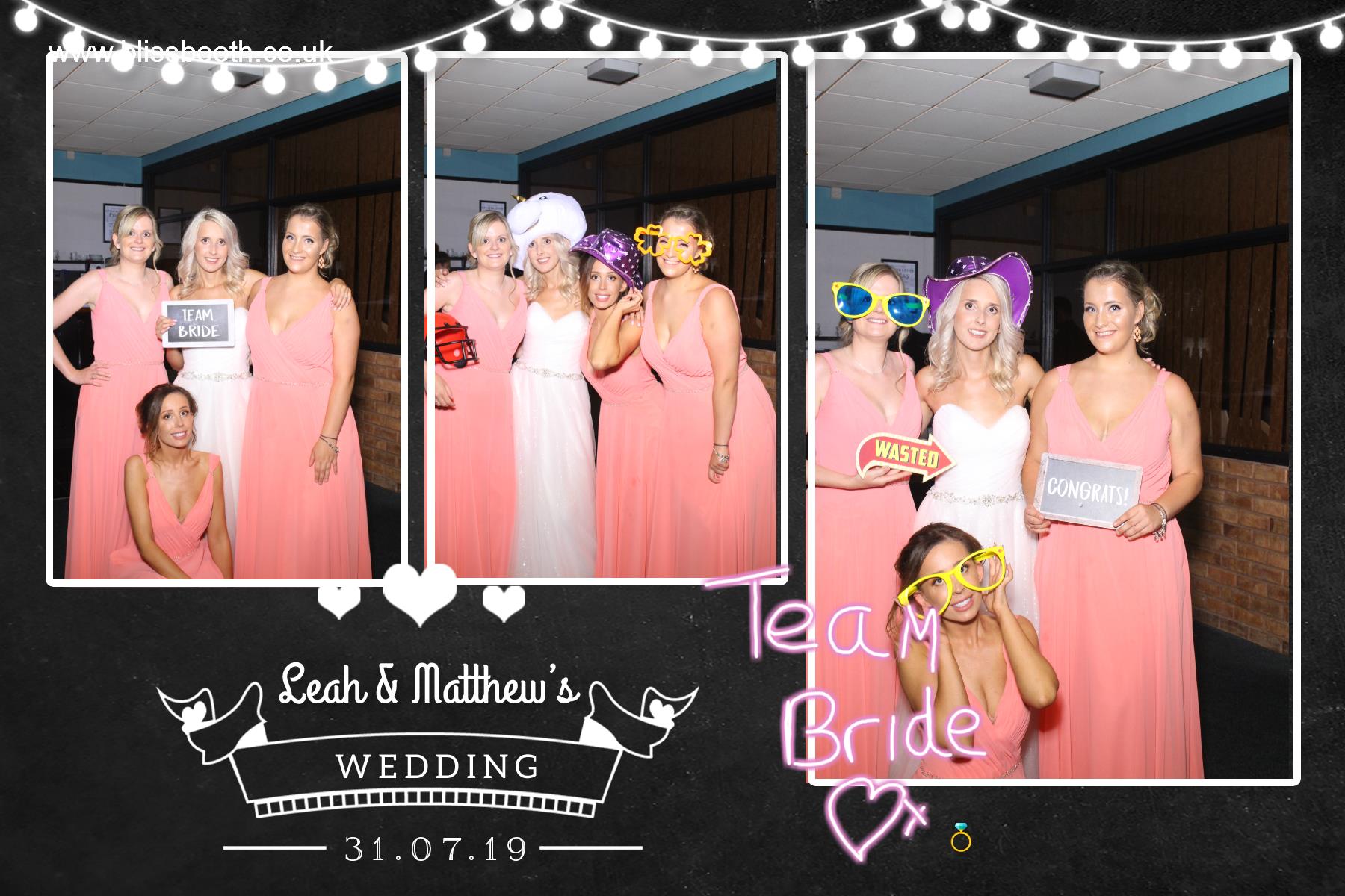 Leah And Matthew | View more photos from the event at gallery.blissbooth.co.uk/u/BlissBooth/Leah-And-Matthew